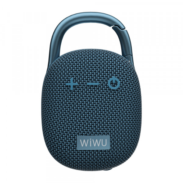 Портативна колонка WIWU H3 Clip Fun Portable Wireless Speaker Blue (6977703650716)