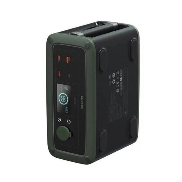 Портативна зарядна станція Baseus ioTa Series Portable Power Station 450W (DE/EU 220V) Cold Green