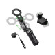 Селфі-монопод HOCO K27 Pro Magic mini live broadcast stand(pull clip+magnetic focusing version) Black (6942007668743)