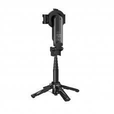 Селфі-монопод HOCO K27 Pro Magic mini live broadcast stand(pull clip+magnetic focusing version) Black (6942007668743)