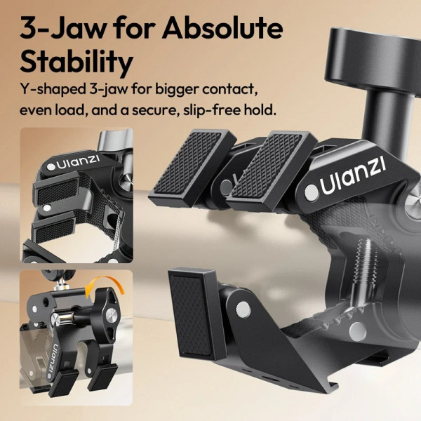 Штатив-тримач Ulanzi CO78 Magic Arm Kit(Super Clamp & Two-Section Magic Arm Kit) (C083)