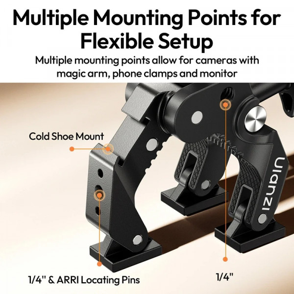 Штатив-тримач Ulanzi CO78 Magic Arm Kit(Super Clamp & Two-Section Magic Arm Kit) (C083)