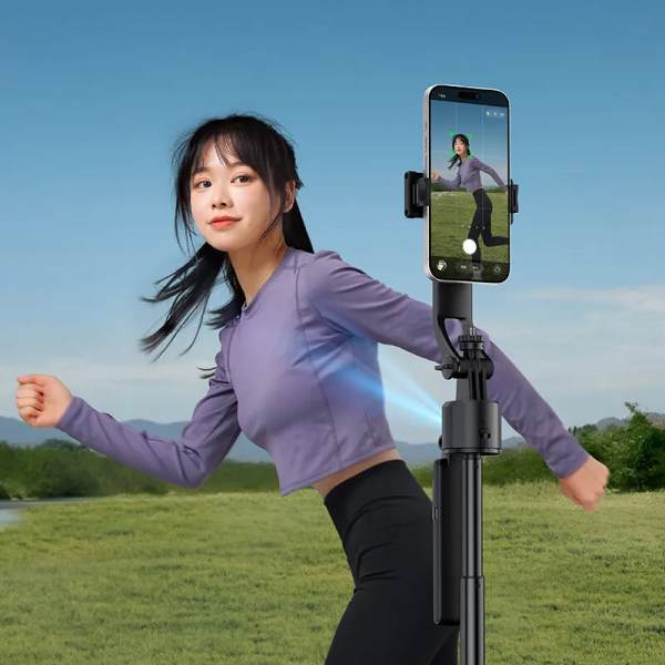 Штатив з автоматичним стеженням Ulanzi TT23 Auto-Tracking Selfie Stick Tripod Black (T168A)
