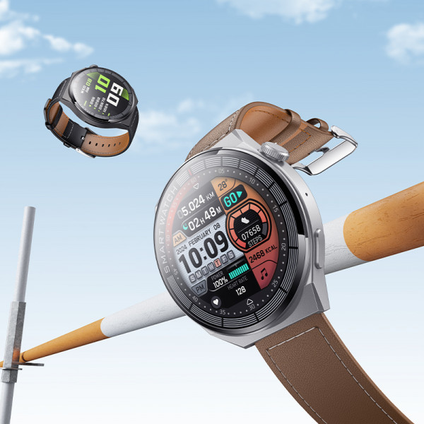 Смарт-годинник HOCO Y35 36mm. 250 mAh. IP67 Smart sports watch(call version) Black (6942007663649)