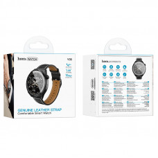 Смарт-годинник HOCO Y35 36mm. 250 mAh. IP67 Smart sports watch(call version) Black (6942007663649)