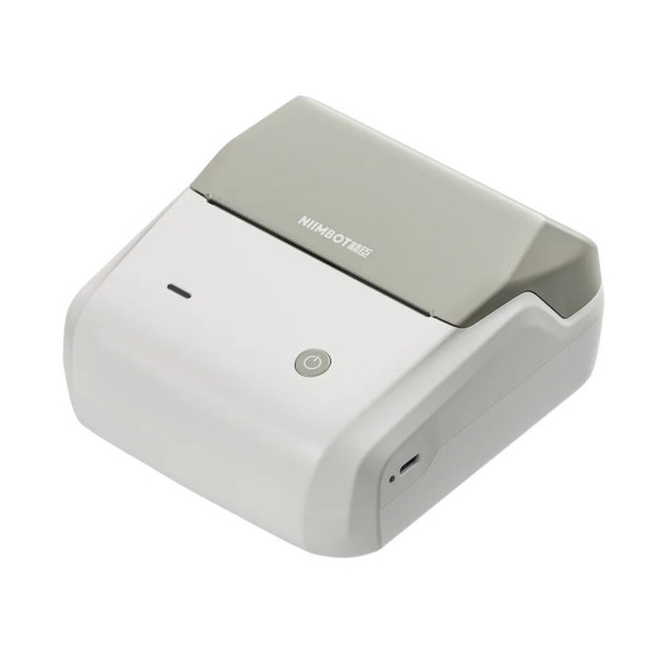 Термопринтер для друку наклейок NIIMBOT B31 Grey