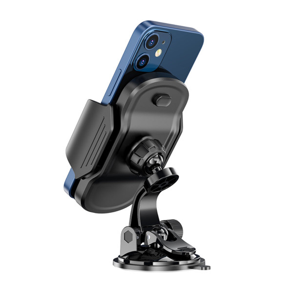 Тримач для мобільного HOCO CA82 Just fast suction cup car holder Чорний