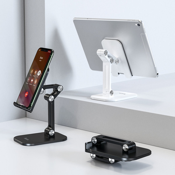 Тримач для телефона HOCO PH34 Excelente double folding desktop stand Чорний