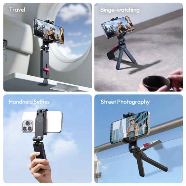 Тримач для телефону штатив Ulanzi MA89 MagLock Phone Holder Tripod Black (T169)