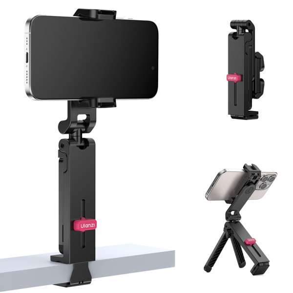 Тримач для телефону штатив Ulanzi MA89 MagLock Phone Holder Tripod Black (T169)