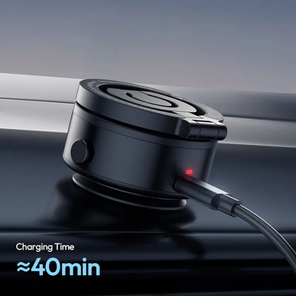 Тримач з електроприсоскою Ulanzi ULANZI SK-22 Electric suction cup bracket for mobile phones Black (M096)