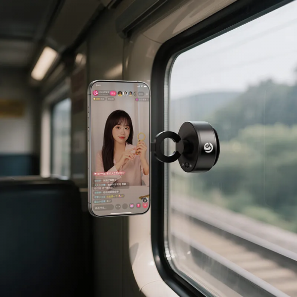 Тримач з електроприсоскою Ulanzi ULANZI SK-22 Electric suction cup bracket for mobile phones Black (M096)