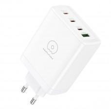 Зарядний пристрій WUW-C158 1USB 3Type-C PD100W білий