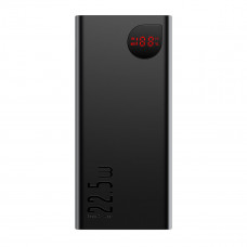 Зовнішній акумулятор Baseus Adaman Metal Digital Display Quick Charge Power Bank 20000mAh22.5W Чорний