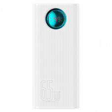 Зовнішній акумулятор Baseus Amblight Digital Display Fast Charge Power Bank 26800mAh 65W Stellar White