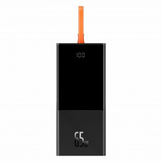 Зовнішній акумулятор Baseus Elf Digital Display Fast Charging Power Bank 20000mAh 65W Чорний