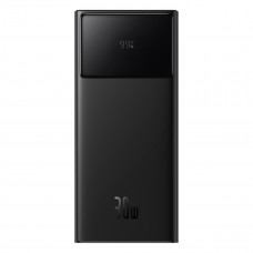 Зовнішній акумулятор Baseus Star-Lord Digital Display Fast Charging Power Bank 30000mAh 30W Cluster Black（With Simple Series Charging Cable USB to Typ