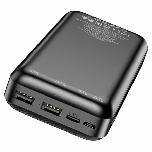 Зовнішній акумулятор BOROFONE BJ27A Pindar power bank(20000mAh) Чорний