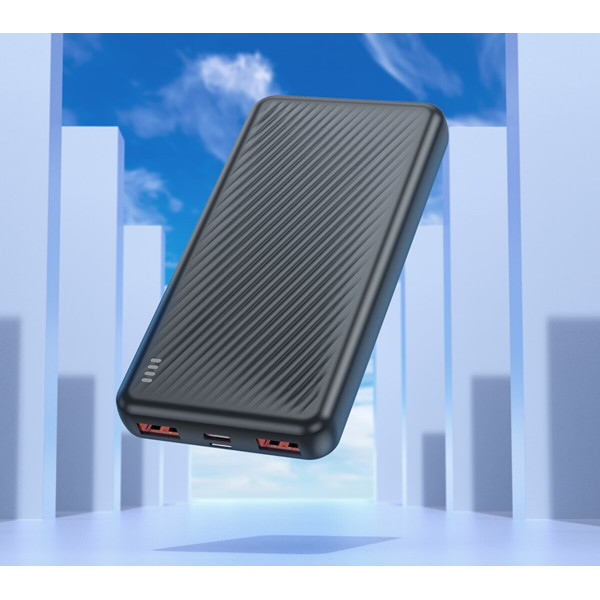 Зовнішній акумулятор BOROFONE BJ56 Graceful 22.5W+PD20W fully compatible power bank (10000mAh) Чорний