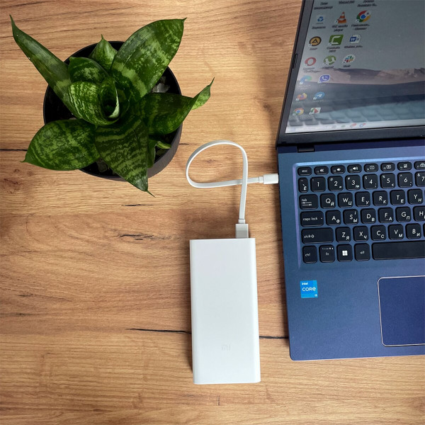 Зовнішній акумулятор Xiaomi Mi Power Bank 3 20000mAh 18W Fast Charge White