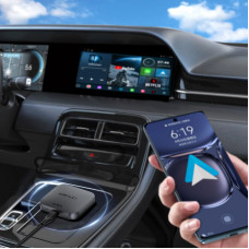 Адаптер ACEFAST QC2 AI Box CarPlay wireless adapter for car Metal Gray (6974316285830)