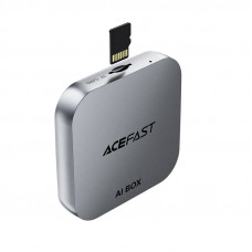 Адаптер ACEFAST QC2 AI Box CarPlay wireless adapter for car Metal Gray (6974316285830)