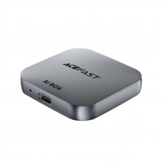 Адаптер ACEFAST QC2 AI Box CarPlay wireless adapter for car Metal Gray (6974316285830)