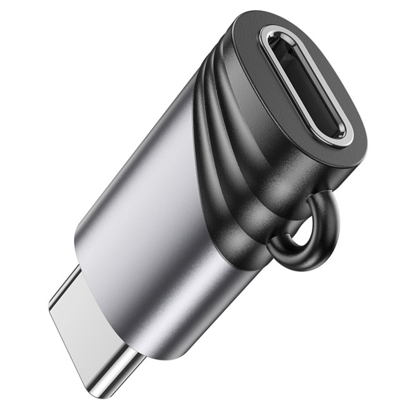 Адаптер BOROFONE BV20 Type-C male to iP female adapter Чорний