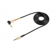 Аудіокабель HOCO UPA02 AUX Spring Audio cable Чорний