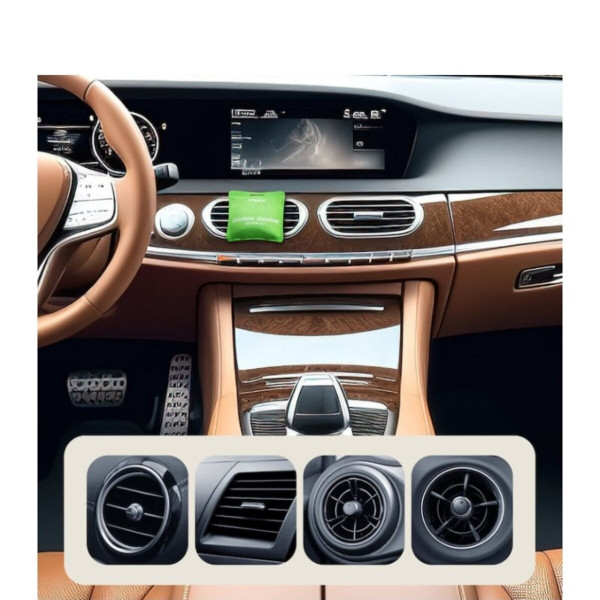 Автомобільний освіжувач повітря Baseus Margaret Series Car Air Freshener (Rainbow Meadow) Forest Green