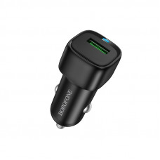 Автомобільний зарядний пристрій BOROFONE BZ34 Cloud single port QC3.0 car charger Black (6941991122255)