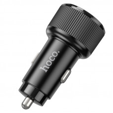 Автомобільний зарядний пристрій HOCO NZ14B Guerrero PD50W(2C) car charger Black (6942007620468)