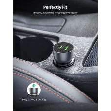 Автомобільний зарядний пристрій UGREEN CD213 Fast Car Charger (Dark Blue) (UGR-10144) (UGR-10144)