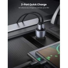 Автомобільний зарядний пристрій UGREEN CD213 Fast Car Charger (Dark Blue) (UGR-10144) (UGR-10144)