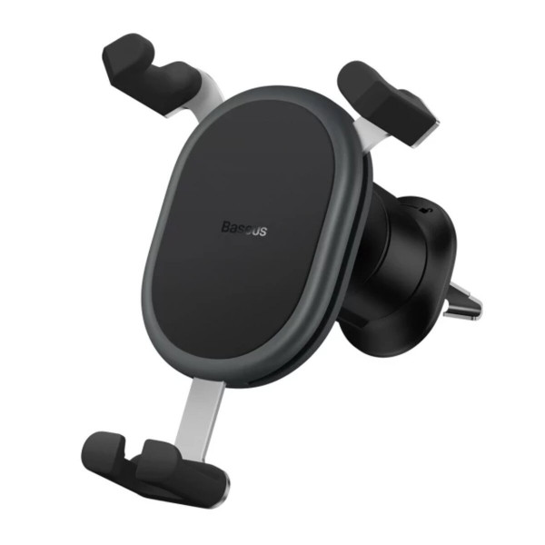 Автотримач для телефона Baseus Stable Gravitational Car Mount (Air Outlet version) Black