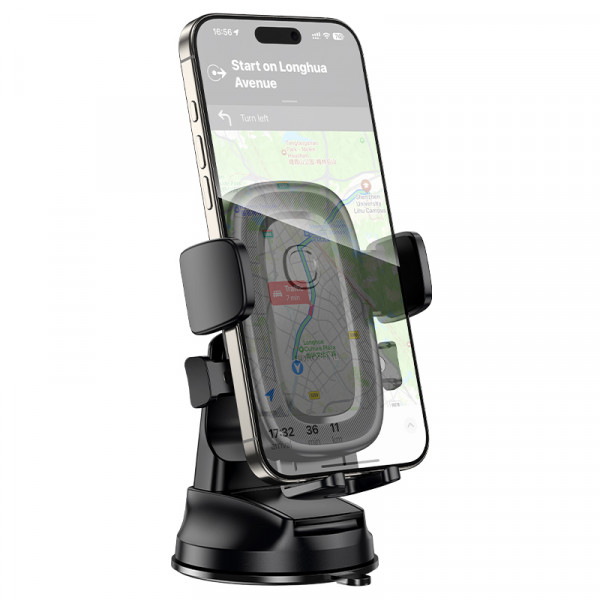 Автотримач для телефона BOROFONE BH132 Follower one-button car holder(center console) (6941991121302)
