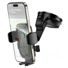 Автотримач для телефона BOROFONE BH132 Follower one-button car holder(center console) (6941991121302)