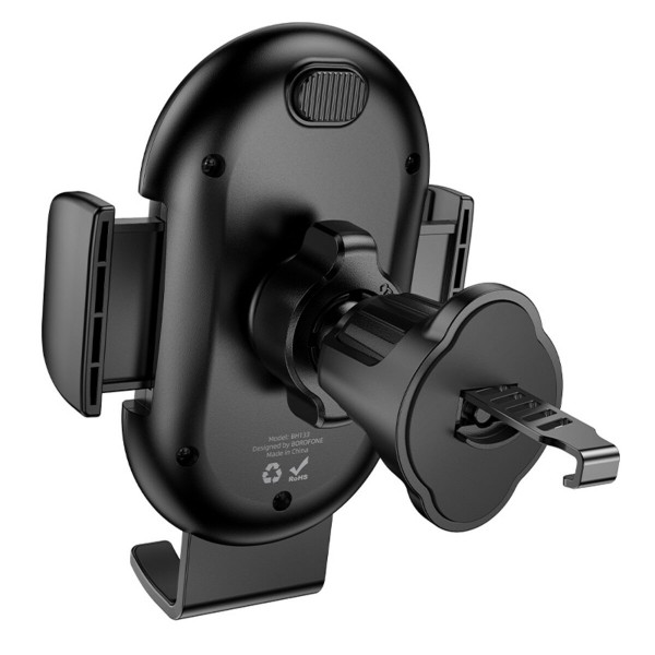 Автотримач для телефона BOROFONE BH133 Rio push-type car holder (air outlet) Black