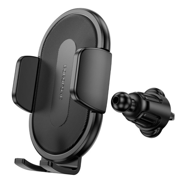 Автотримач для телефона BOROFONE BH133 Rio push-type car holder (air outlet) Black