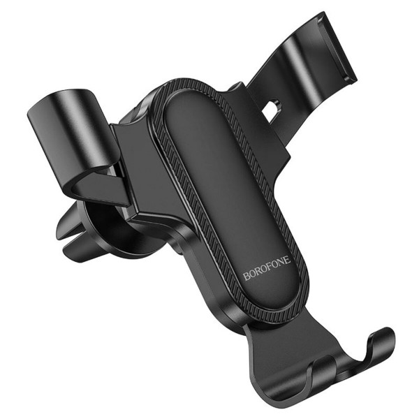 Автотримач для телефона BOROFONE BH74 Rock air outlet gravity car holder Black