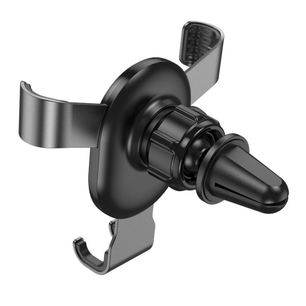 Автотримач для телефона HOCO CA56 Plus Armor metal gravity car holder Чорний