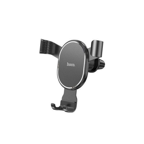 Автотримач для телефона HOCO CA56 Plus Armor metal gravity car holder Чорний