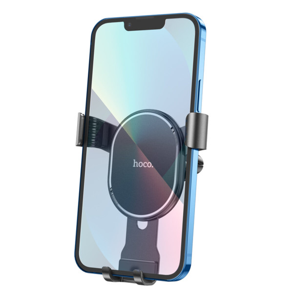 Автотримач для телефона HOCO CA56 Plus Armor metal gravity car holder Чорний