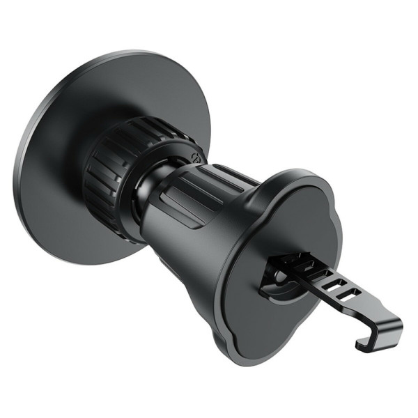 Автотримач для телефона HOCO H12 Fine jade ring magnetic car holder(air outlet) Чорний