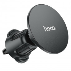 Автотримач для телефона HOCO H12 Fine jade ring magnetic car holder(air outlet) Чорний