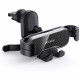 Автотримач для телефона UGREEN LP228 Gravity Drive Air Vent Car Mount Phone Holder With Arc-Shaped mounting clip Black