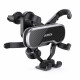 Автотримач для телефона UGREEN LP228 Gravity Drive Air Vent Car Mount Phone Holder With Arc-Shaped mounting clip Black