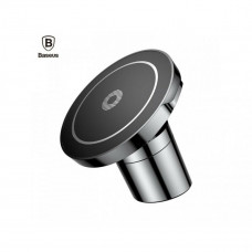 Автотримач для телефона з БЗП Baseus Big Ears Car Mount Wireless Charger Чорний