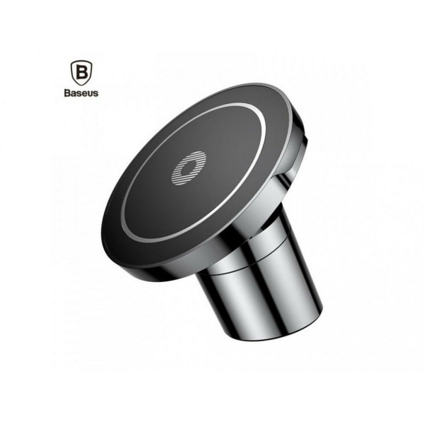 Автотримач для телефона з БЗП Baseus Big Ears Car Mount Wireless Charger Black