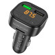 АЗП з FM-модулятором BOROFONE BC43 Flash QC3.0 car BT FM transmitter 18W Black (6974443387223)